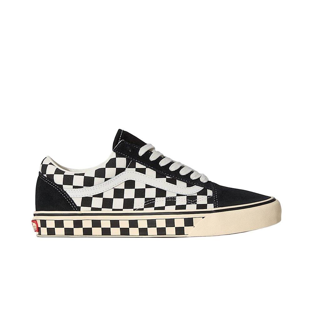 Vans Old Skool Checkerboard "Black/White" Unisex Shoe - BLACK/WHITE